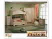Детская кровать, спальное место 120*200 - N-19012 (roz)