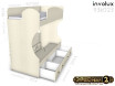 Двухярусная кровать, без лестницы - 93к023