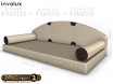 Комплект текстиля (подушки, чехол, валики) для кровати Эридан