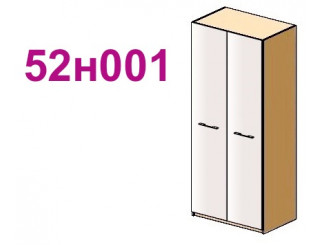 Шкаф двухдверный с 2-мя полками - 52н001