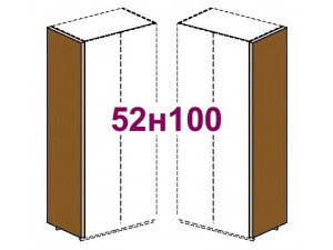 Декоративная боковина для шкафов - 52н100