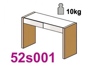 Стол туалетный с 2-мя ящиками - 52s001