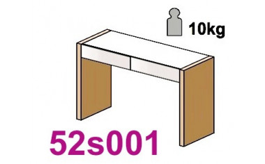 Стол туалетный с 2-мя ящиками - 52s001