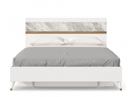 Кровать со сп. местом 160*200, с подъёмной решеткой и без матраса - (688.110)