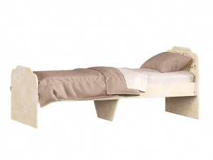 Кровать классическая без матраса, спальное место 80*190 - 510.030 (универсальная)