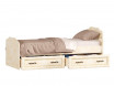 Кровать с двумя выкатными ящиками 80*190 - Александрия