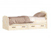 Кровать с двумя выкатными ящиками 80*190 - Александрия