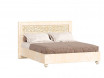 Кровать с прямоугольным резным изголовьем - 140*200 - спальня Александрия