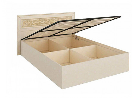 Кровать с прямоугольным изголовьем с подъёмной решеткой, без матраса, сп. место 160*200 - 625.030 М