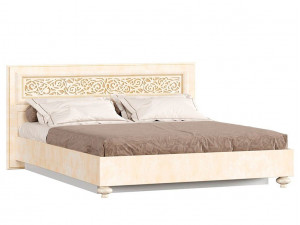 Кровать с прямоугольным изголовьем с подъёмной решеткой, с ящиком для белья, сп.  место 180*200 - 625.172