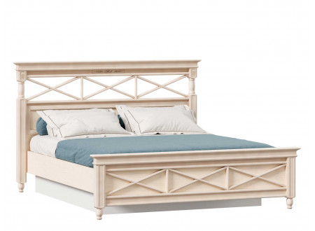 Кровать со спальным местом 160*200, без матраса с подъемным механизмом, со спинкой ППУ - ЛД 642.444