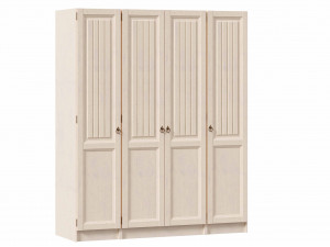 4-х дверный шкаф (комплект из 1дв. шкафа - 2 шт. и 2х дв. шкафа - 1 шт.) - ЛД 642.240.250.250
