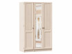 Трех-дверный шкаф с зеркалом - ЛД 642.251.244 - фабрика мебели Любимый дом
