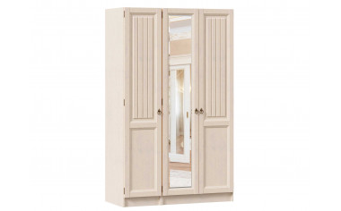 Трех-дверный шкаф с зеркалом - ЛД 642.251.244 - фабрика мебели Любимый дом