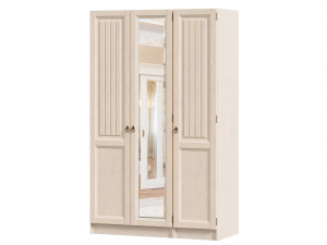 3-х дверный шкаф с зеркалом в центре (комплект из 1дв. шкафа СПРАВА и 2х дв. шкафа СЛЕВА) - ЛД 642.243.252