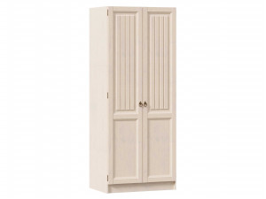 2-х дверный шкаф, с 2-мя штангами внутри, без полок - ЛД 642.241