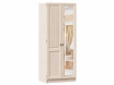 Двух-дверный шкаф с зеркалом на двери справа и со штангами - ЛД 642.243 - фабрика мебели Любимый дом