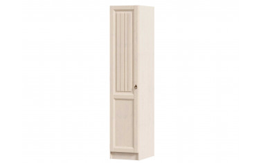 Одно-дверный шкаф с 2-мя штангами в комплекте - ЛД 642.251.L - фабрика мебели Любимый дом