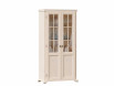 Двух-дверный шкаф со стеклянными дверьми - ЛД 642.014 - фабрика мебели Любимый дом