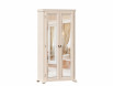 Двух-дверный зеркальный шкаф с 4-мя полками - ЛД 642.012 - фабрика мебели Любимый дом