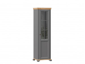Шкаф одно-дверный со стеклом ПРАВЫЙ - ЛД 642.930