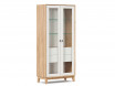 Шкаф 2х дверный со стеклом и с ящиками - ЛД 698.030 - фабрика мебели Любимый дом