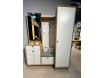 Шкаф 1-дверный с вешалкой с зеркалом и тумбой - ЛД 698.410-R - фабрика мебели Любимый дом