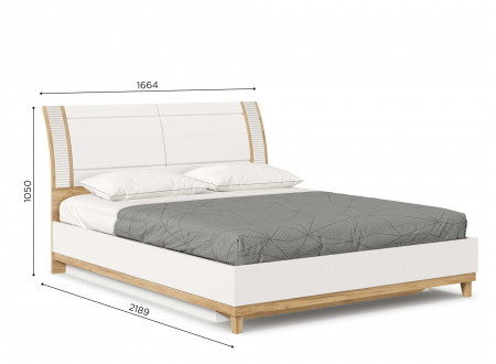 Кровать со сп. местом 160*200 с подъёмной решеткой - ЛД 698.220