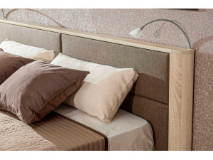 Кровать 180*200, с мягкой вставкой и с подъёмной решеткой - (631.342 М)