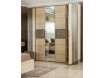 Шкаф 3х-дверный с зеркалами с 4-мя штангами - ЛД 631.134.143 - фабрика мебели Любимый дом