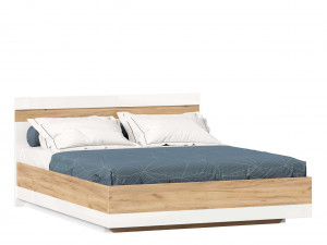 Кровать со сп. местом 160*200, с подъемной решеткой и без матраса - (659.078.W)