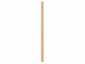 Вертикальное паспарту (декоративная боковина) для шкафов Фиджи высотой 2356мм - (659.250L)