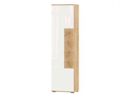 Шкаф 1-дверный с вешалкой для верхней для одежды, шириной 590 мм. - петли СЛЕВА - (659.300.WL)