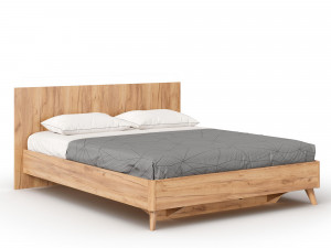 Кровать со сп. местом 160*200 с решеткой без матраса - ЛД 406.120