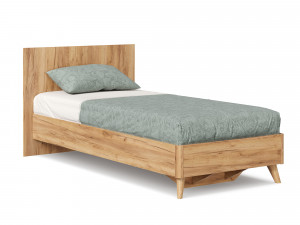 Кровать со сп. местом 90*200 с решеткой без матраса - ЛД 406.160