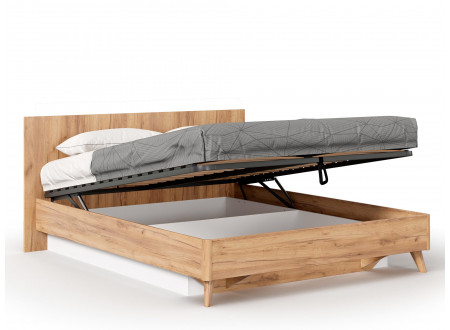 Кровать 160*200 с подъёмной решеткой без матраса - ЛД 406.180
