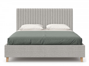 Мягкая кровать Барри, с подъёмной решеткой без матраса - (698.090)