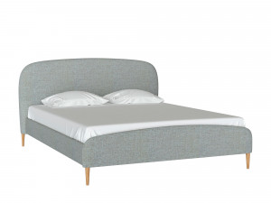 Мягкая кровать Бетти со сп. местом 160*200, с решеткой без матраса - (600.500)