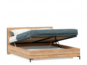 Кровать со сп. местом 160*200, с подъёмным механизмом - (677.120.016.Dub)