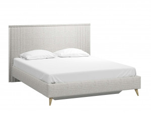Мягкая кровать со сп. местом 160*200, с подъёмной решеткой - (692.080.002)