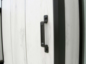 Шкаф-витрина низкий с ящиком и 2-мя дверьми - ЛЕВАЯ - (678.070.L.kraft)