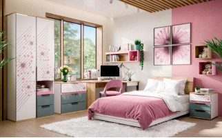 мебель Урбан с розовым - Любимый Дом