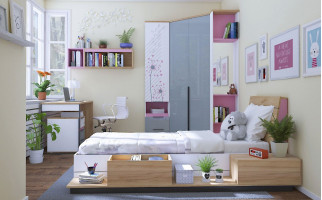 мебель Урбан с розовым - Любимый Дом