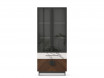 Шкаф-витрина со стеклянными дверьми - ЛД 138.150 - фабрика мебели Любимый дом