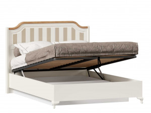 Набор мебели Вилладжио - 6 (Кровать со сп. м. 140*200, с подъемной  решеткой, без матраса и с 2-мя тумбами) - ЛД 680.020.015-130-130