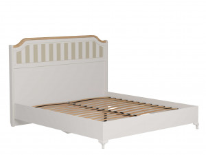 Кровать со сп. м. 180*200, без решетки, без матраса и с высоким изголовьем - ЛД 680.030