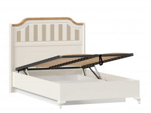 Кровать со сп. м. 120*200, с подъемной  решеткой, без матраса и с высоким изголовьем - ЛД 680.040.019