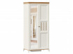 Шкаф 2-х дверный с зеркалом со штангой и с полками - ЛД 680.080.1zL - фабрика мебели Любимый дом