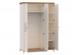 Шкаф 3-х дверный со штангой и с полками - ЛД 680.090 - фабрика мебели Любимый дом
