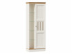 Шкаф 1-дверный комбинированый с витриной СЛЕВА - ЛД 680.380 - фабрика мебели Любимый дом